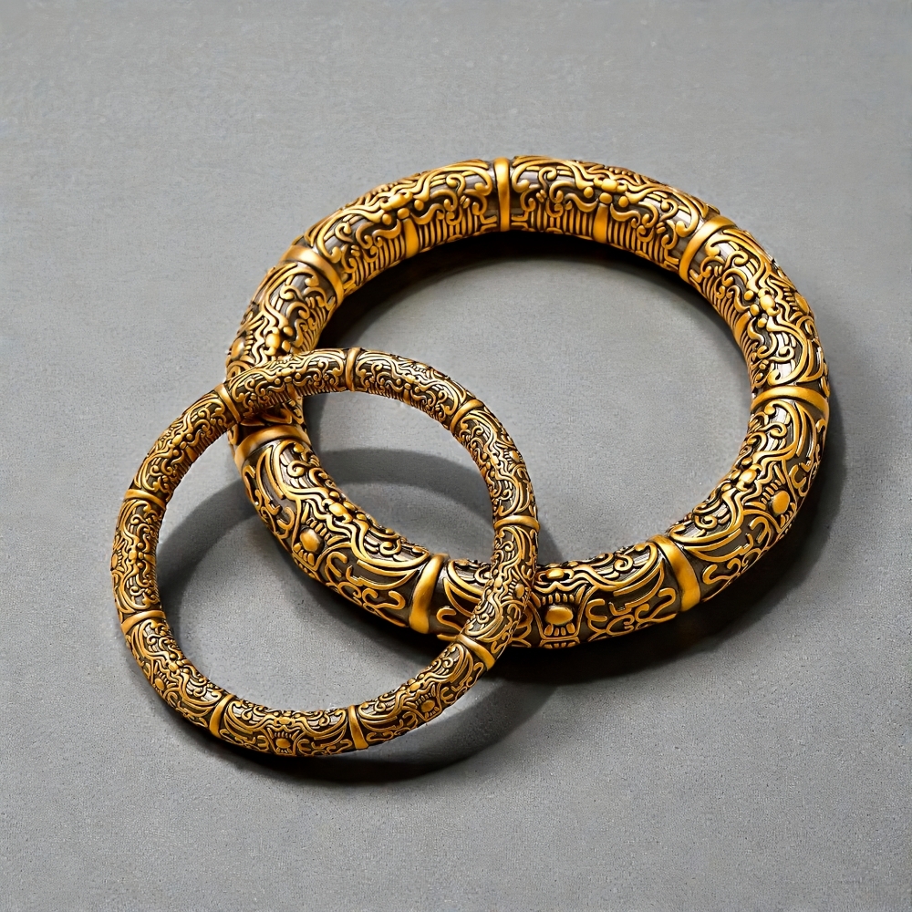 客製化黑金手鐲